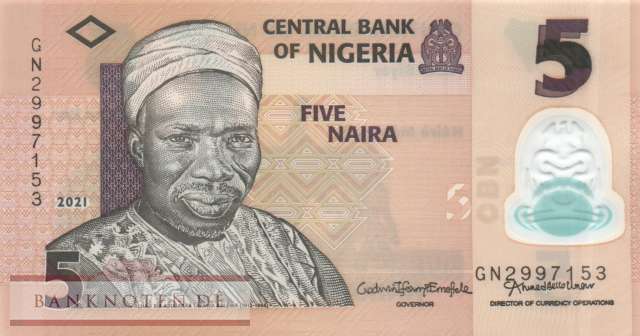 Nigeria - 5  Naira (#038l_UNC)