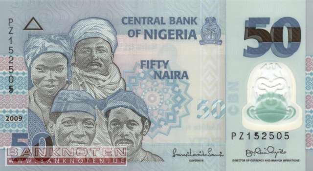 Nigeria - 50  Naira (#040a-2-1_UNC)