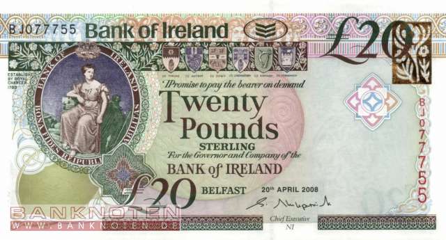 Nordirland - 20  Pounds (#085_UNC)
