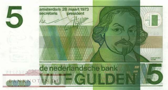 Niederlande - 5  Gulden (#095a_UNC)