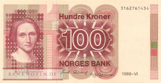 Norwegen - 100  Kroner (#043d-88_UNC)