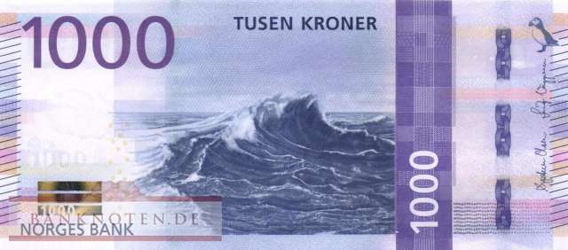 Norway - 1.000  Kroner (#057_UNC)