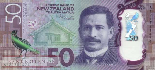 Neuseeland - 50  Dollars (#194c_UNC)