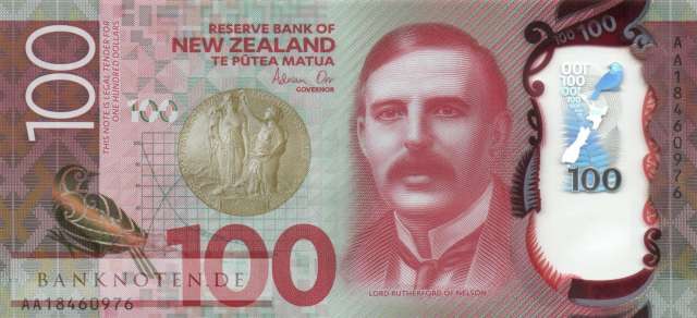 New Zealand - 100  Dollars (#195b_UNC)