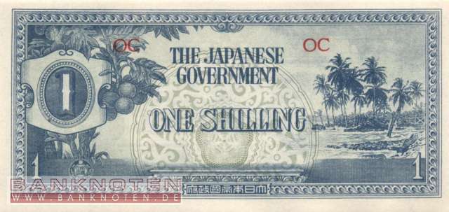 Oceania - 1  Shilling (#002a_UNC)