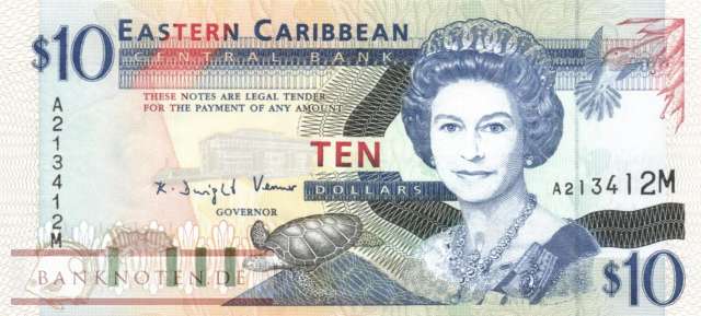 Montserrat - 10  Dollars (#032m_UNC)