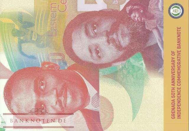 Eastern Caribean States - 50  Dollars - with folder (#062F_UNC)