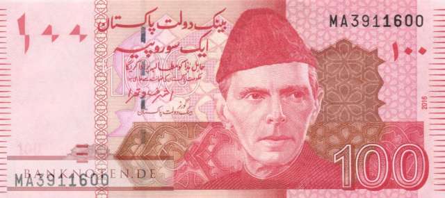 Pakistan - 100  Rupees (#048k_UNC)