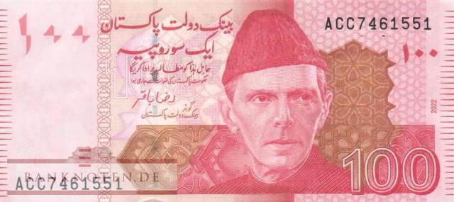 Pakistan - 100  Rupees (#048q-U1_UNC)