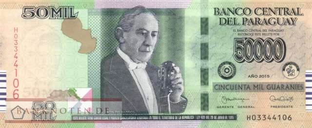 Paraguay - 50.000  Guaranies (#239a_UNC)