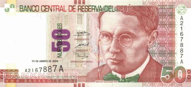 Peru - 50  Nuevos Soles (#184_UNC)