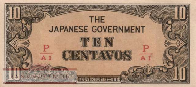 Philippinen - 10  Centavos (#104b_AU)