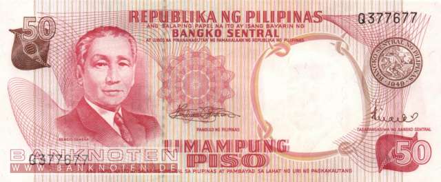 Philippines - 50  Piso (#146b_UNC)