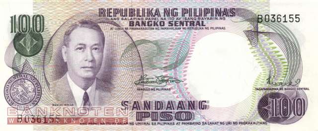 Philippines - 100  Piso (#147b_UNC)