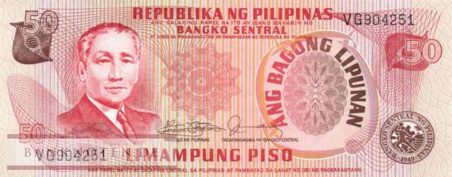 Philippinen - 50  Piso (#163c_UNC)