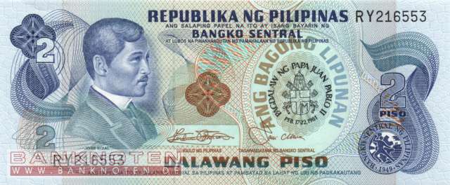 Philippinen - 2  Piso (#166a_UNC)