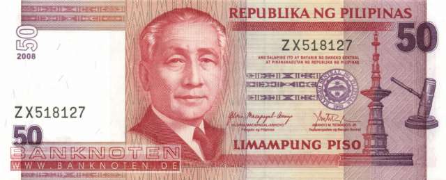 Philippinen - 50  Piso (#193b-08_UNC)