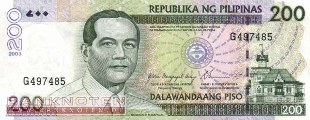 Philippines - 200  Piso (#195a-03_UNC)