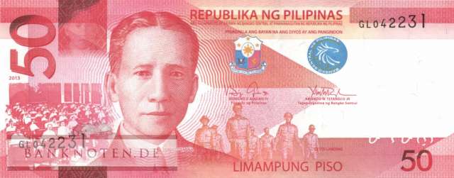 Philippinen - 50  Piso (#207a-13_UNC)