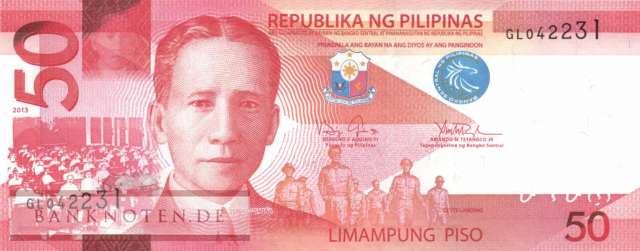 Philippinen - 50  Piso (#207c_UNC)