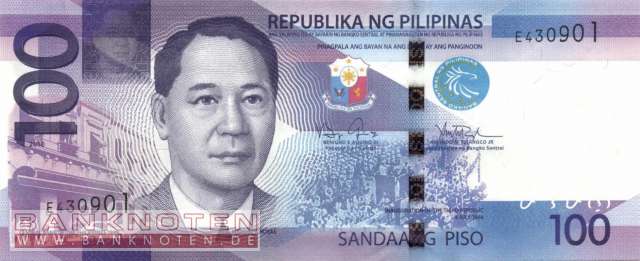 Philippines - 100  Piso (#208a_UNC)