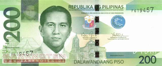 Philippinen - 200  Piso (#209a-10_UNC)
