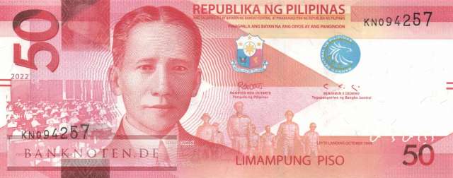Philippines - 50  Piso (#224b_UNC)