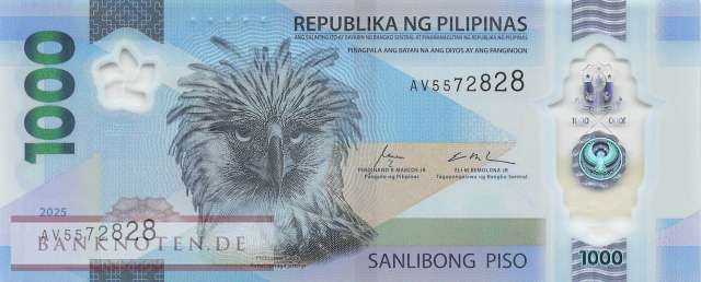 Philippines - 1.000  Piso (#241-25_UNC)