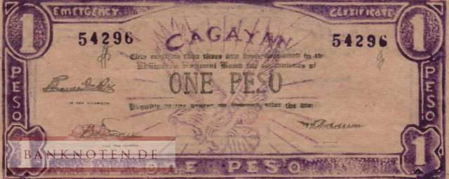 Philippinen - 1  Peso (#S186a_XF)