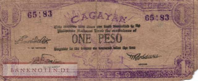Philippinen - 1  Peso (#S187_VG)