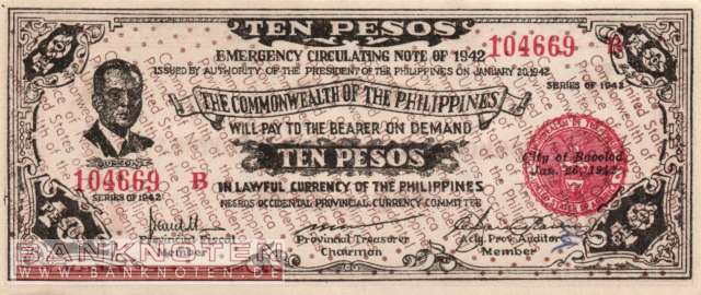 Philppines - 10  Pesos (#S649c_UNC)