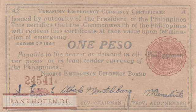 Philippines - 1  Peso (#S668a_AU)