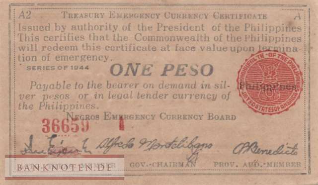 Philippines - 1  Peso (#S668a_XF)