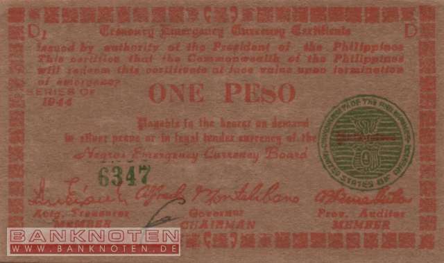 Philippinen - 1  Peso (#S672_XF)