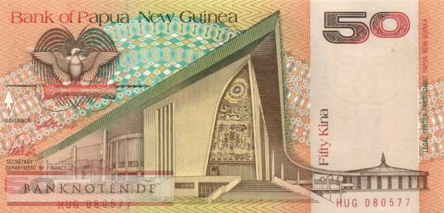 Papua New Guinea - 50  Kina (#011a_UNC)