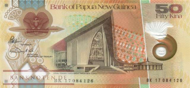 Papua New Guinea - 50  Kina (#054a_UNC)