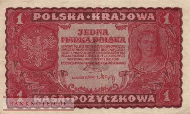 Poland - 1  Marka (#023_F)