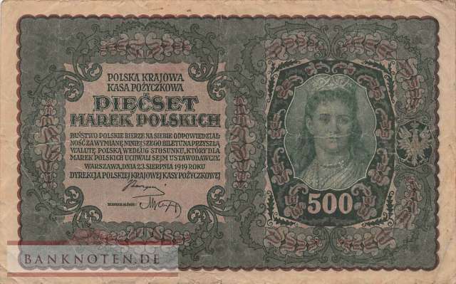 Polen - 500  Marek (#028-1_F)