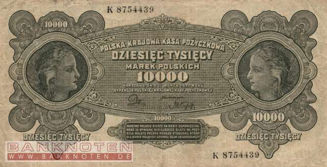 Polen - 10.000  Marek (#032_F)