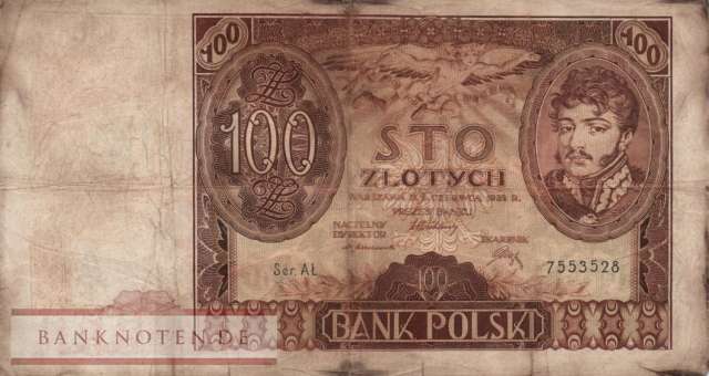 Polen - 100  Zlotych (#074a_VG)