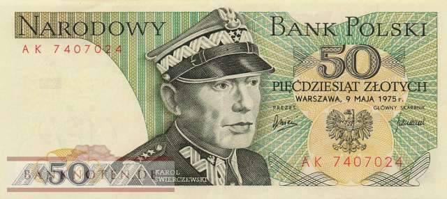 Poland - 50  Zlotych (#142a_XF)