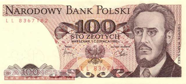Poland - 100  Zlotych (#143d_UNC)