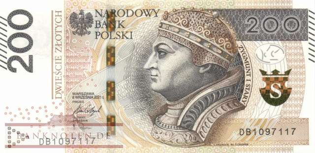 Polen - 200  Zlotych (#189b_UNC)
