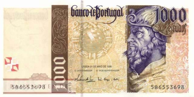 Portugal - 1.000  Escudos (#188c-9805-U1_UNC)