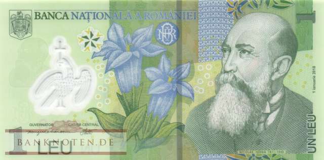 Romania - 1  Leu (#117n_UNC)