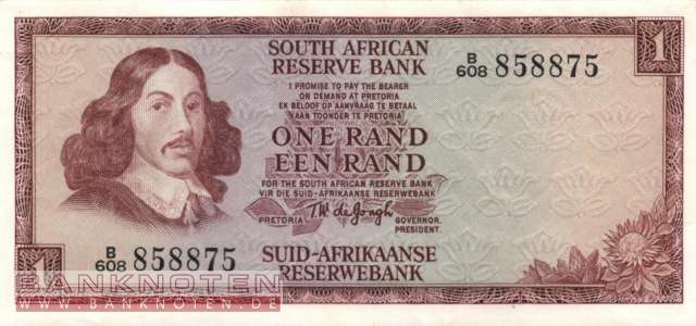 South Africa - 1  Rand (#115b_AU)