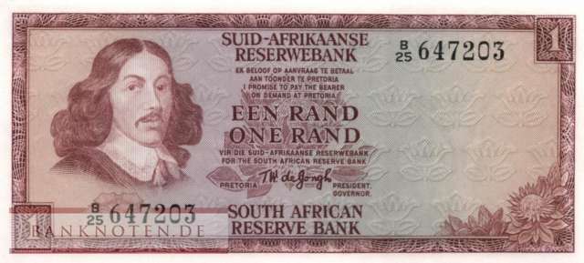 Südafrika - 1  Rand (#116a_UNC)