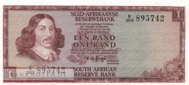 Südafrika - 1  Rand (#116b_AU)