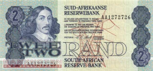 Südafrika - 2  Rand (#118e_UNC)