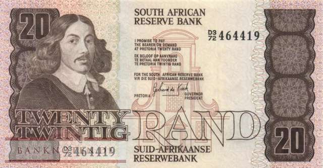 South Africa - 20  Rand (#121c_UNC)